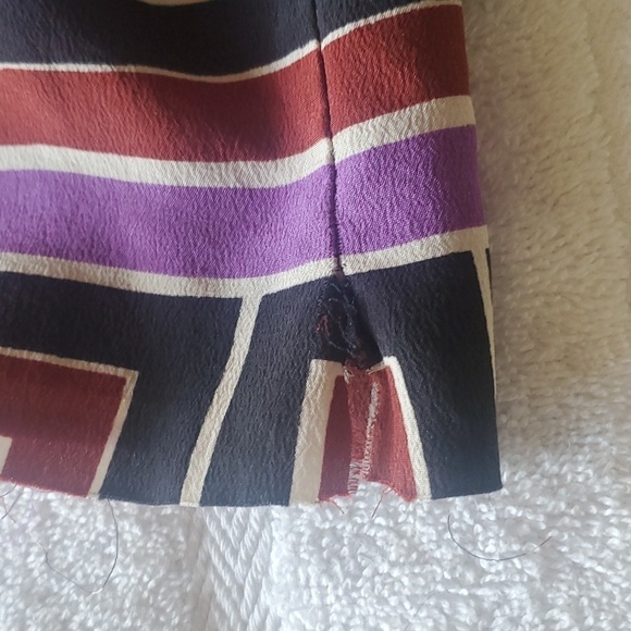 Kate Spade NY Florence Broadhurst Milan 100% Silk Sleeveless Sz. 10 Blouse - Picture 10 of 11